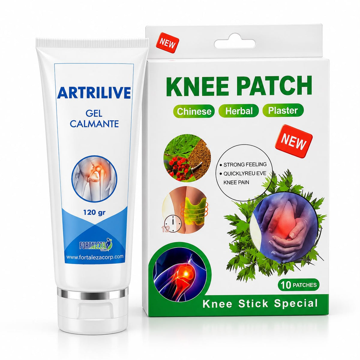 ALIVIO NATURA (2 GEL CALMANTE + GRATIS 10 PARCHES)